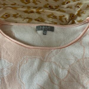 Habitat Soft Pink and Cream Floral Top